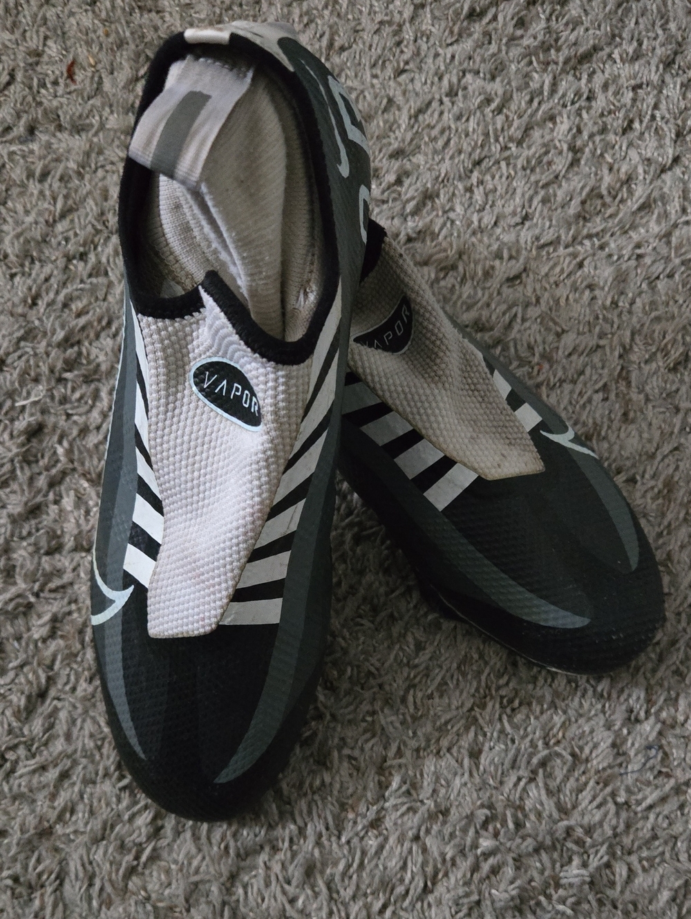 Men’s Black and White Slip-On Water Shoes